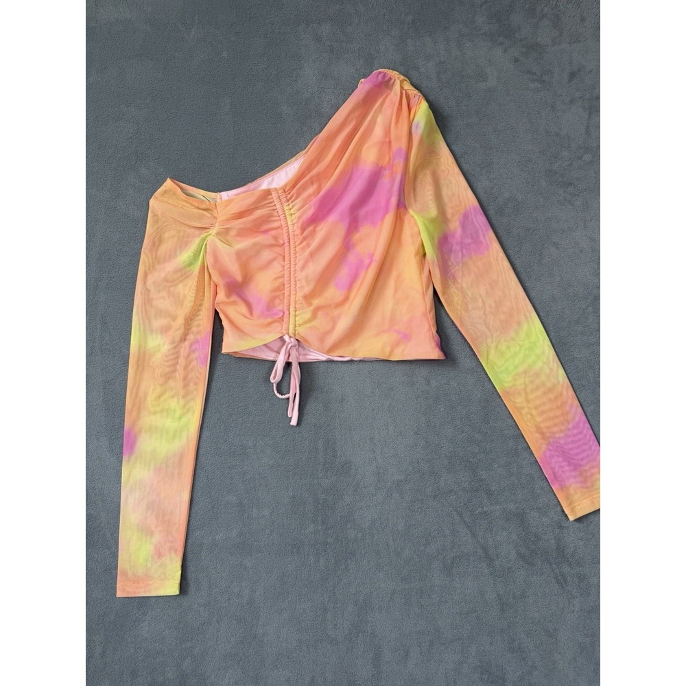 Lovers And Friends‎ Revolve Bash Top One Shoulder Size Small Resort Barbie Club
